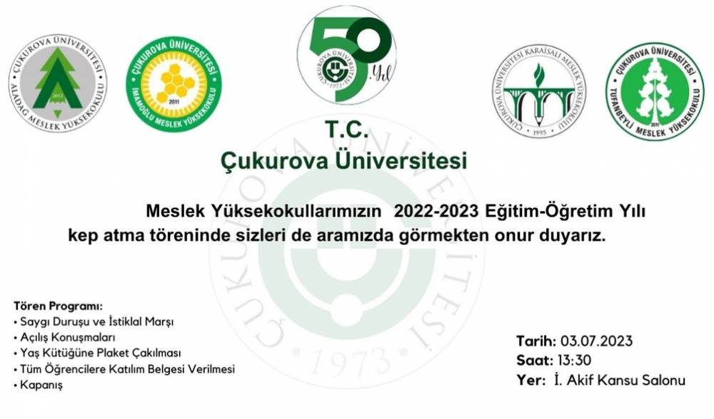 2022-2023 EĞİTİM-ÖĞRETİM YILI MEZUNİYET TÖRENİ